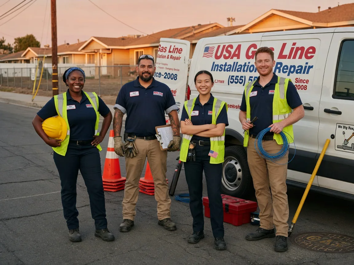 Gas Line Installation company in Cedar Creek, TX